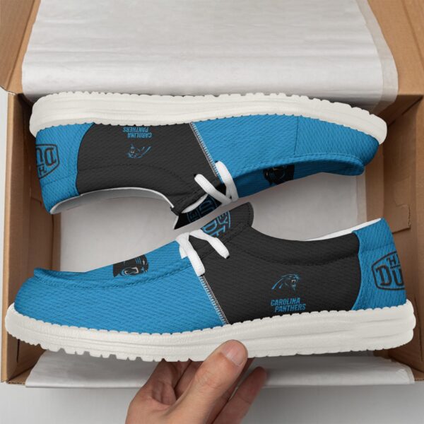 Tubopro Carolina Panthers Personalized Hey Dude Shoes For Men And Women - Image 2