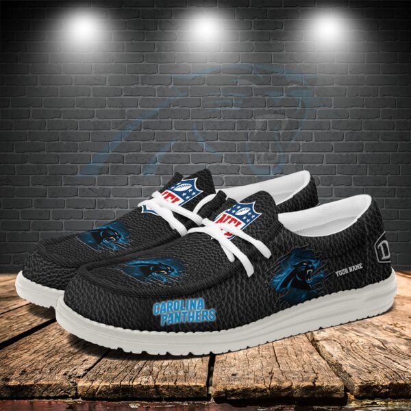Tubopro Carolina Panthers Personalized Hey Dude Shoes For Men And Women - Image 3