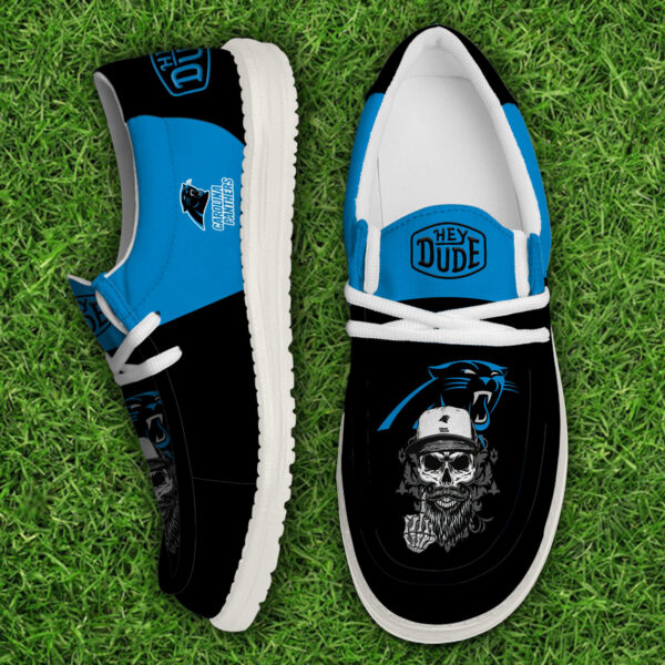 Tubopro Carolina Panthers Personalized Hey Dude Shoes For Men And Women