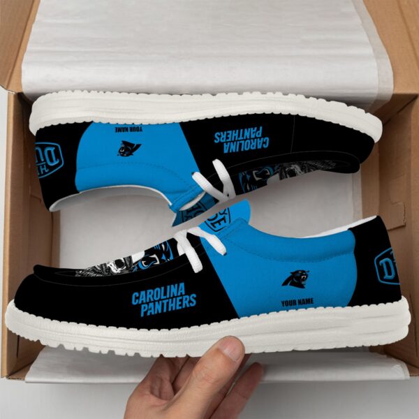Tubopro Carolina Panthers Personalized Hey Dude Shoes For Men And Women - Image 3