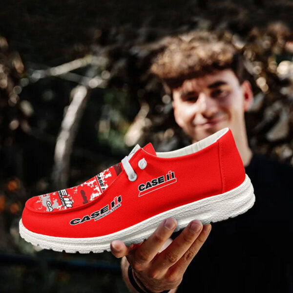 Tubopro Case IH Personalized Hey Dude Shoes For Men And Women - Image 2