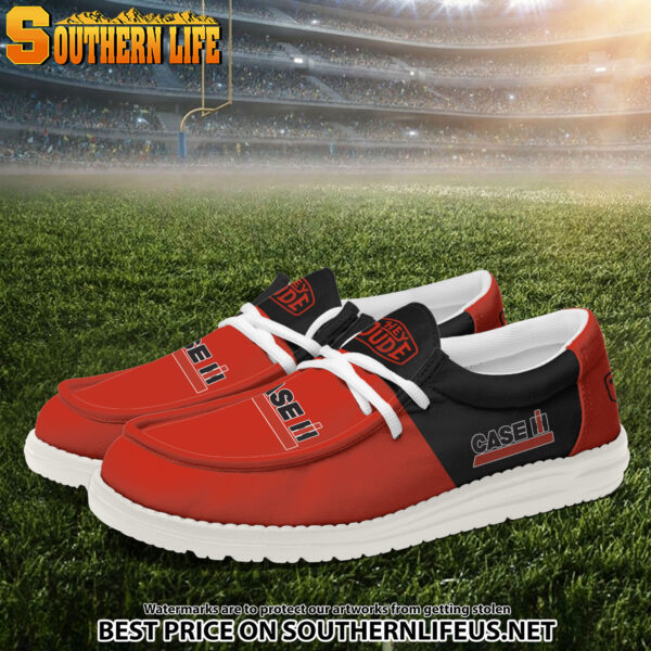 Tubopro Case IH Personalized Hey Dude Shoes For Men And Women - Image 2