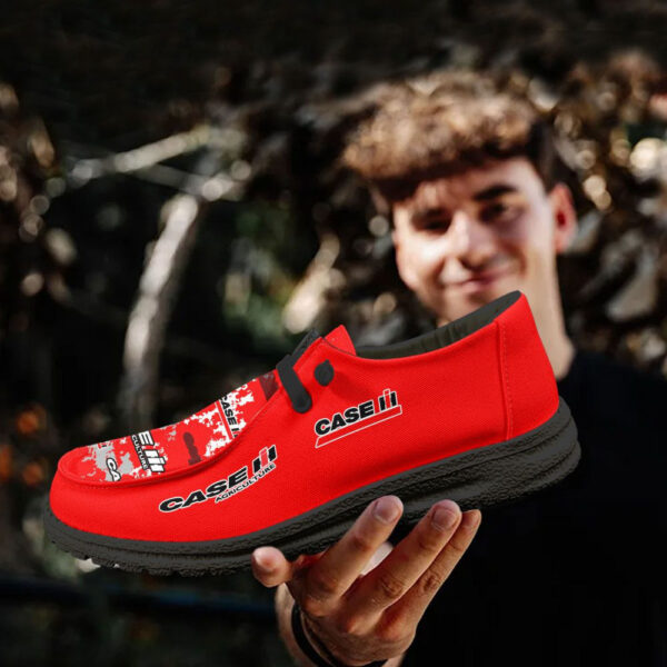 Tubopro Case IH Personalized Hey Dude Shoes For Men And Women - Image 5