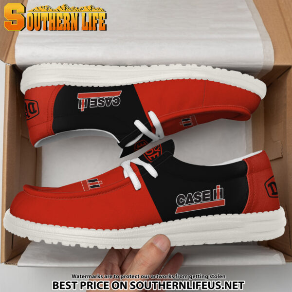 Tubopro Case IH Personalized Hey Dude Shoes For Men And Women - Image 3