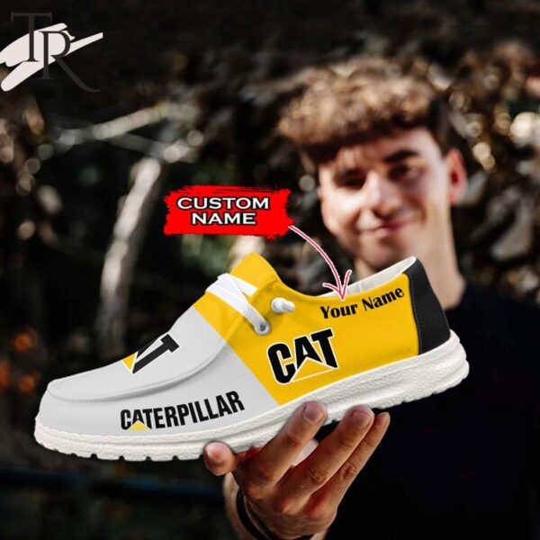 Tubopro Caterpillar Personalized Hey Dude Shoes For Men And Women - Image 5