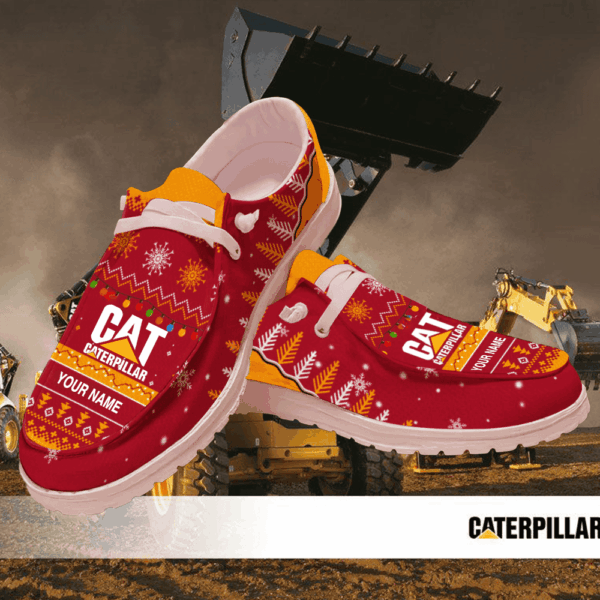 Tubopro Caterpillar Personalized Hey Dude Shoes For Men And Women