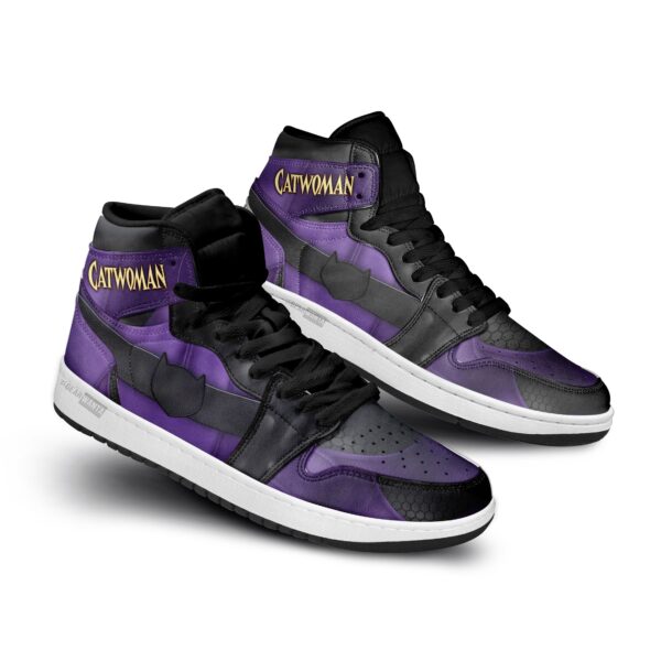 Tubopro Catwoman AJ1 High Sneakers Shoes For Men And Women - Image 2