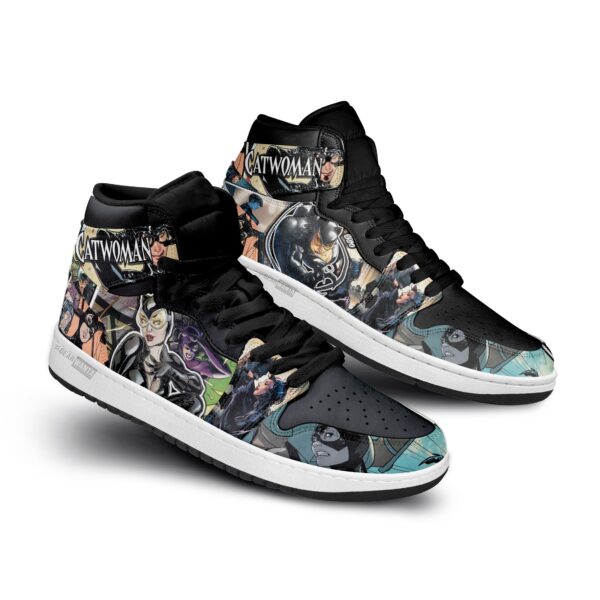 Tubopro Catwoman AJ1 High Sneakers Shoes For Men And Women - Image 2