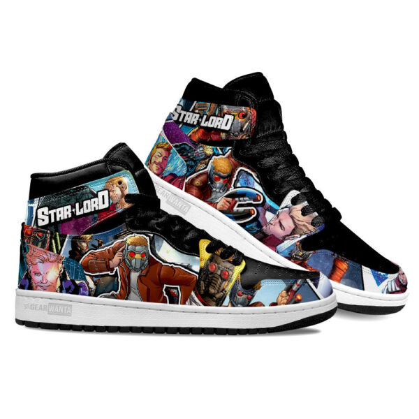 Tubopro Celestial-Human Star-Lord AJ1 High Sneakers Shoes For Men And Women - Image 2