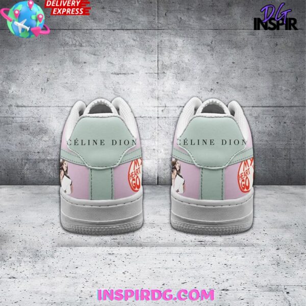 Tubopro Celine Dion Air Low-Top Sneakers Shoes For Men And Women - Image 3