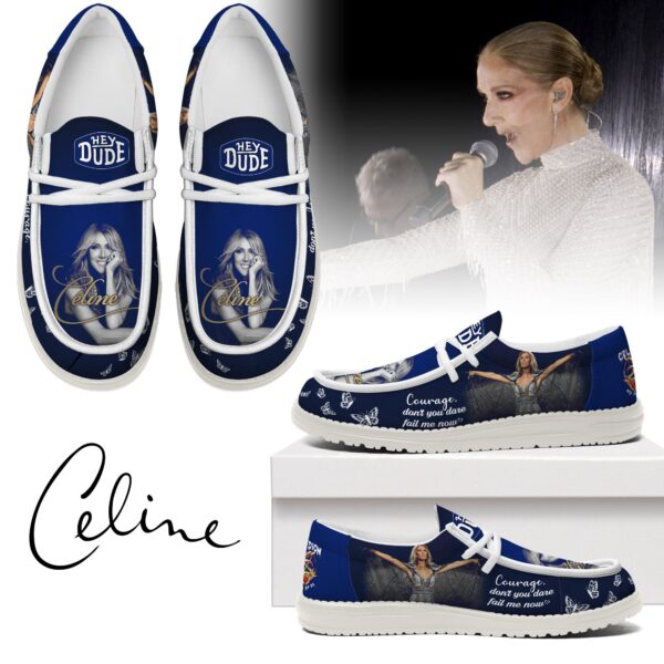 Tubopro Celine Dion Personalized Hey Dude Shoes For Men And Women
