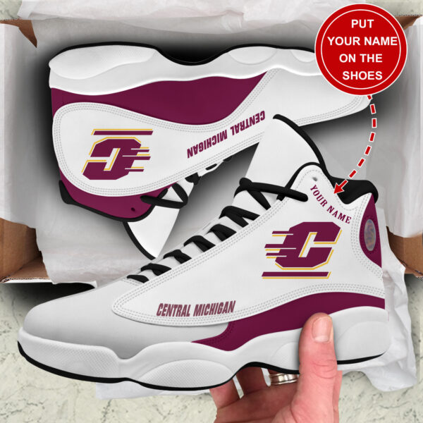 Tubopro Central Michigan Chippewas AJ13 Sneakers Shoes For Men And Women
