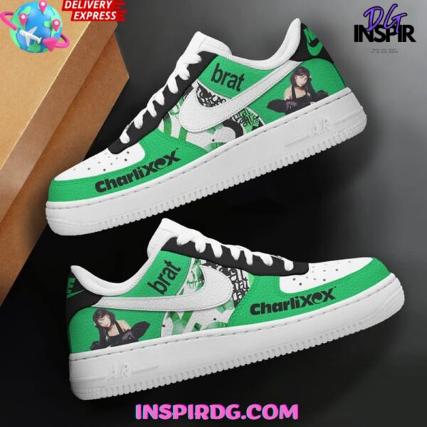 Tubopro Charli XCX Air Low-Top Sneakers Shoes For Men And Women - Image 2
