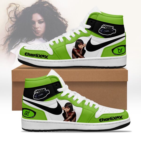 Tubopro Charli XCX AJ1 High Sneakers Shoes For Men And Women
