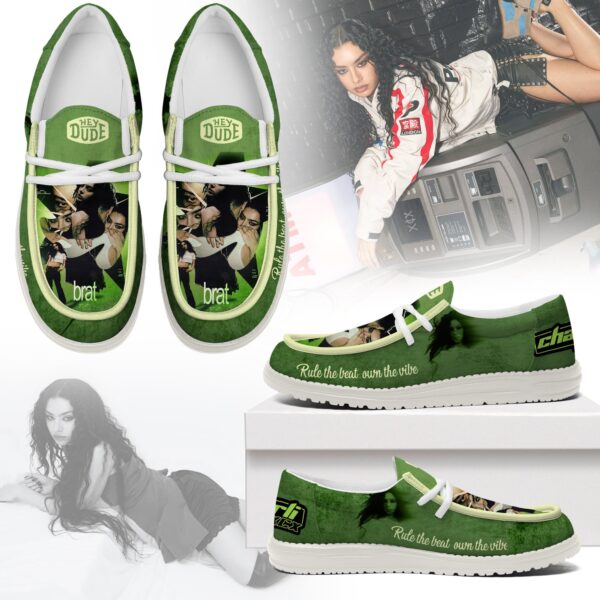 Tubopro Charli XCX Personalized Hey Dude Shoes For Men And Women