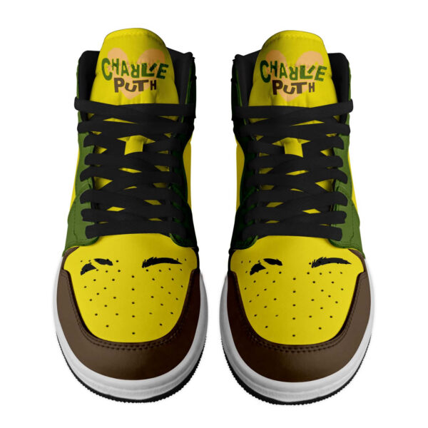 Tubopro Charlie Puth AJ1 High Sneakers Shoes For Men And Women - Image 2
