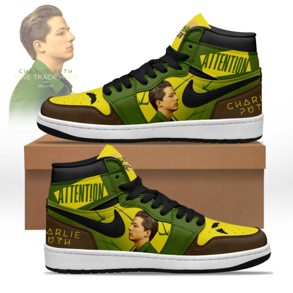Tubopro Charlie Puth AJ1 High Sneakers Shoes For Men And Women