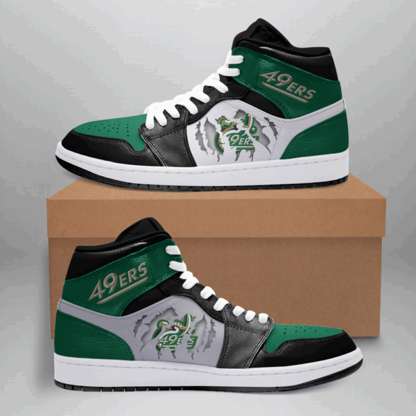 Tubopro Charlotte 49ers AJ1 High Sneakers Shoes For Men And Women