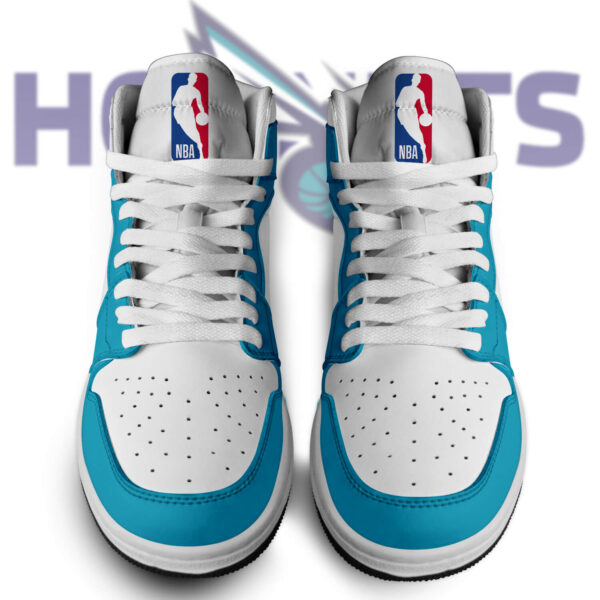 Tubopro Charlotte Hornets AJ1 High Sneakers Shoes For Men And Women - Image 2