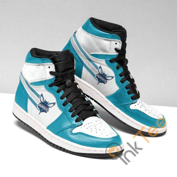 Tubopro Charlotte Hornets NBA AJ1 High Sneakers Shoes For Men And Women