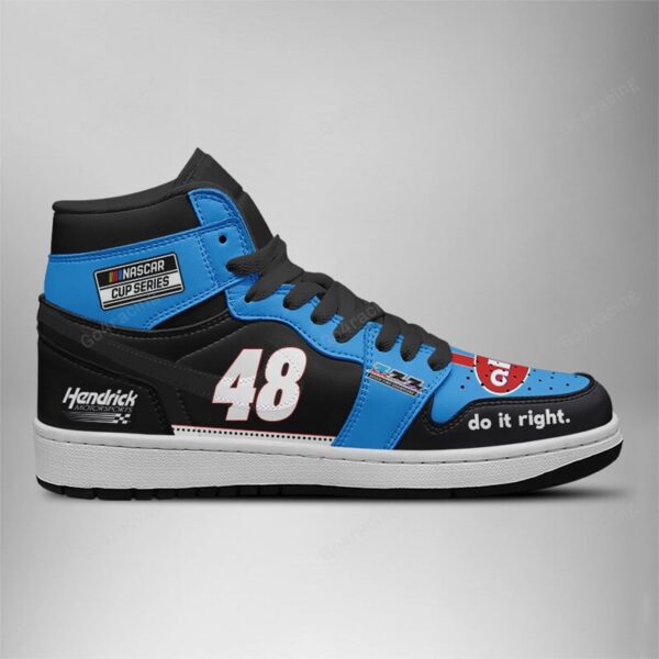 Tubopro Chase Elliott  Hendrick Motorsports AJ1 High Sneakers Shoes For Men And Women - Image 3