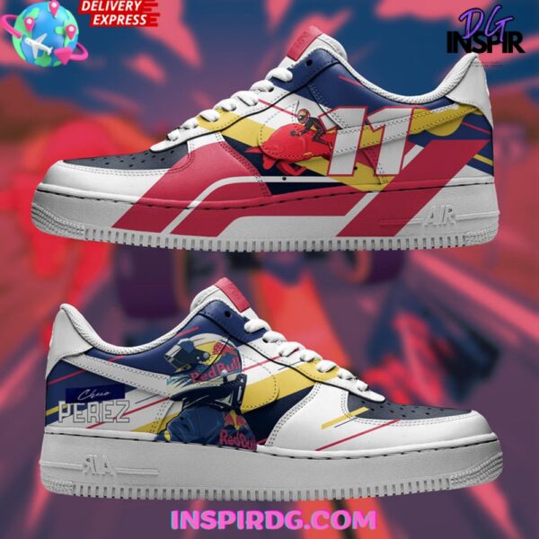 Tubopro Checo Perez F1 Air Low-Top Sneakers Shoes For Men And Women