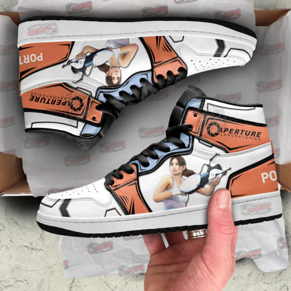 Tubopro Chell Portal AJ1 High Sneakers Shoes For Men And Women - Image 2
