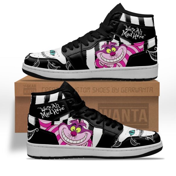 Tubopro Cheshire Cat AJ1 High Sneakers Shoes For Men And Women - Image 2