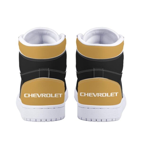 Tubopro Chevrolet AJ1 High Sneakers Shoes For Men And Women - Image 4