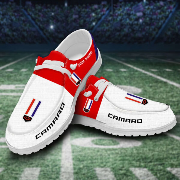 Tubopro Chevrolet Camaro Personalized Hey Dude Shoes For Men And Women