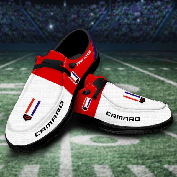 Tubopro Chevrolet Camaro Personalized Hey Dude Shoes For Men And Women - Image 4