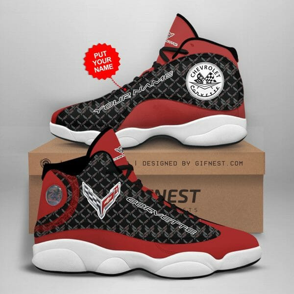Tubopro Chevrolet Corvette AJ13 Sneakers Shoes For Men And Women