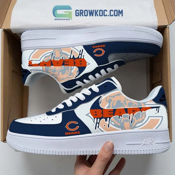 Tubopro Chicago Bear Air Low-Top Sneakers Shoes For Men And Women