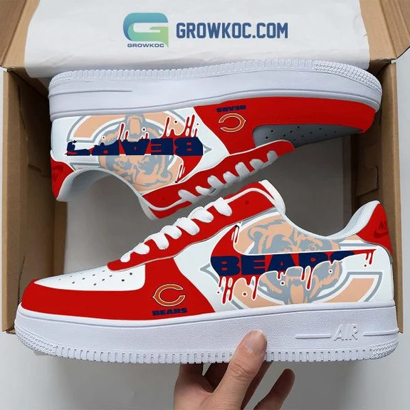 Tubopro Chicago Bear Air Low-Top Sneakers Shoes For Men And Women