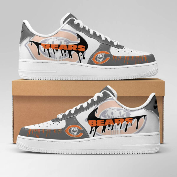 Tubopro Chicago Bear Air Low-Top Sneakers Shoes For Men And Women