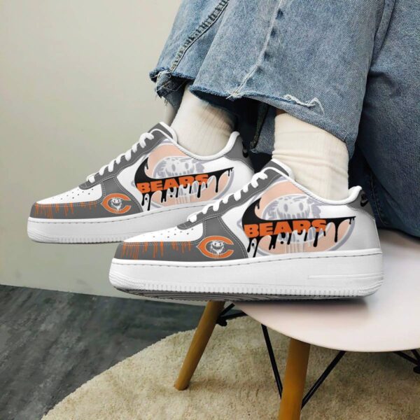 Tubopro Chicago Bear Air Low-Top Sneakers Shoes For Men And Women - Image 4