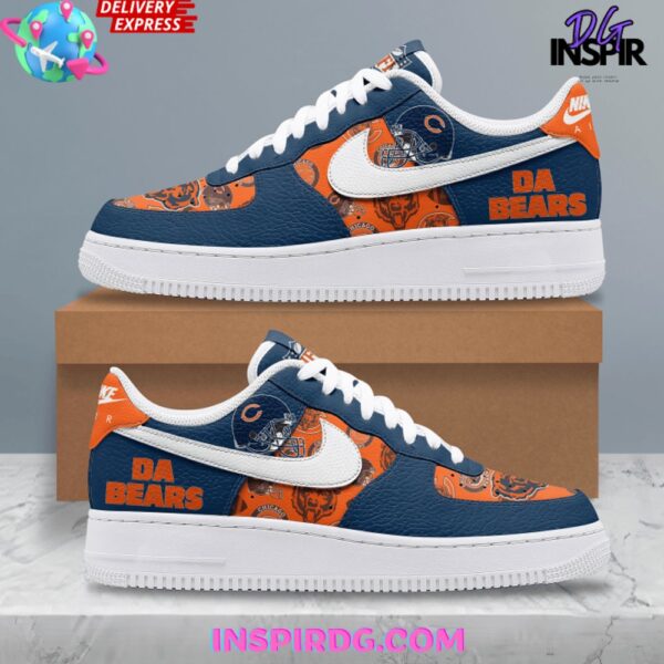 Tubopro Chicago Bears Air Low-Top Sneakers Shoes For Men And Women - Image 2