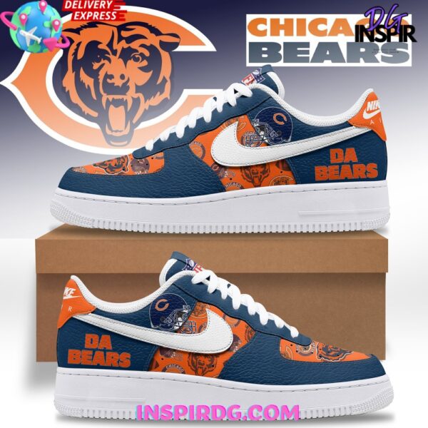Tubopro Chicago Bears Air Low-Top Sneakers Shoes For Men And Women