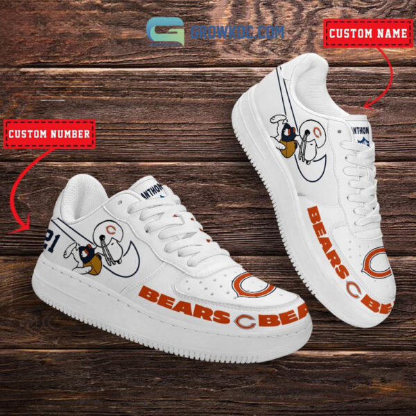 Tubopro Chicago Bears Air Low-Top Sneakers Shoes For Men And Women - Image 3