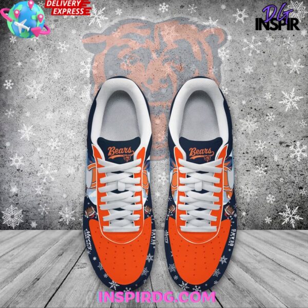 Tubopro Chicago Bears Air Low-Top Sneakers Shoes For Men And Women - Image 2