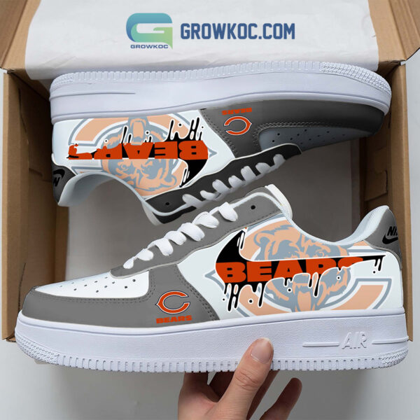 Tubopro Chicago Bears Air Low-Top Sneakers Shoes For Men And Women