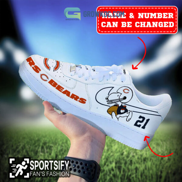 Tubopro Chicago Bears Air Low-Top Sneakers Shoes For Men And Women