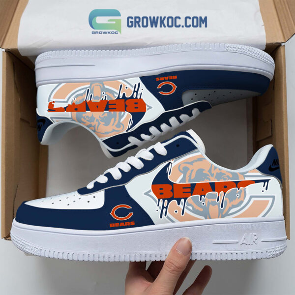 Tubopro Chicago Bears Air Low-Top Sneakers Shoes For Men And Women - Image 2