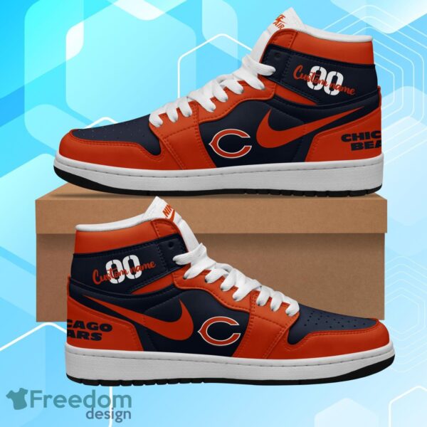 Tubopro Chicago Bears AJ1 High Sneakers Shoes For Men And Women