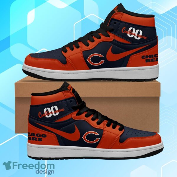 Tubopro Chicago Bears AJ1 High Sneakers Shoes For Men And Women