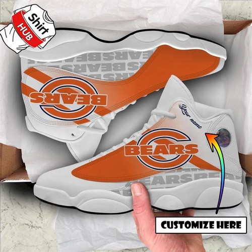 Tubopro Chicago Bears AJ13 Sneakers Shoes For Men And Women