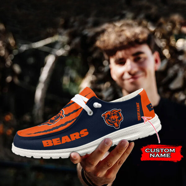 Tubopro Chicago Bears Hey Dude Shoes For Men And Women - Image 3