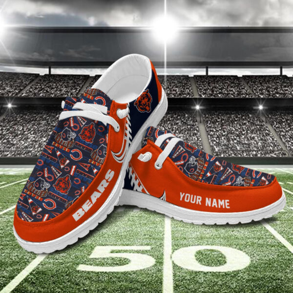 Tubopro Chicago Bears Hey Dude Shoes For Men And Women