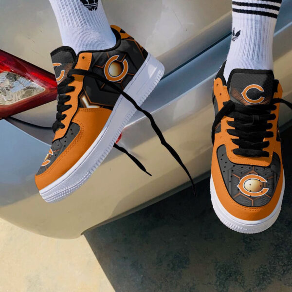 Tubopro Chicago Bears NFL Air Low-Top Sneakers Shoes For Men And Women