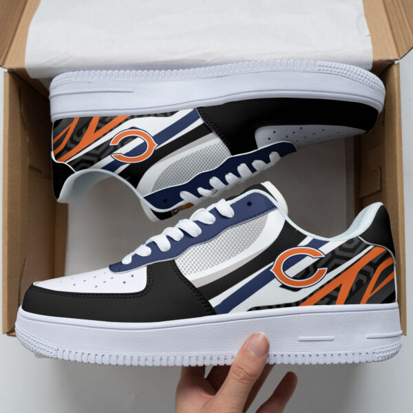 Tubopro Chicago Bears NFL Air Low-Top Sneakers Shoes For Men And Women